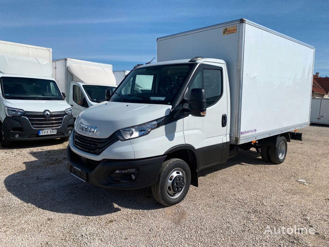 new IVECO Daily Koffer mit LBW SOFORT Euro6E box truck