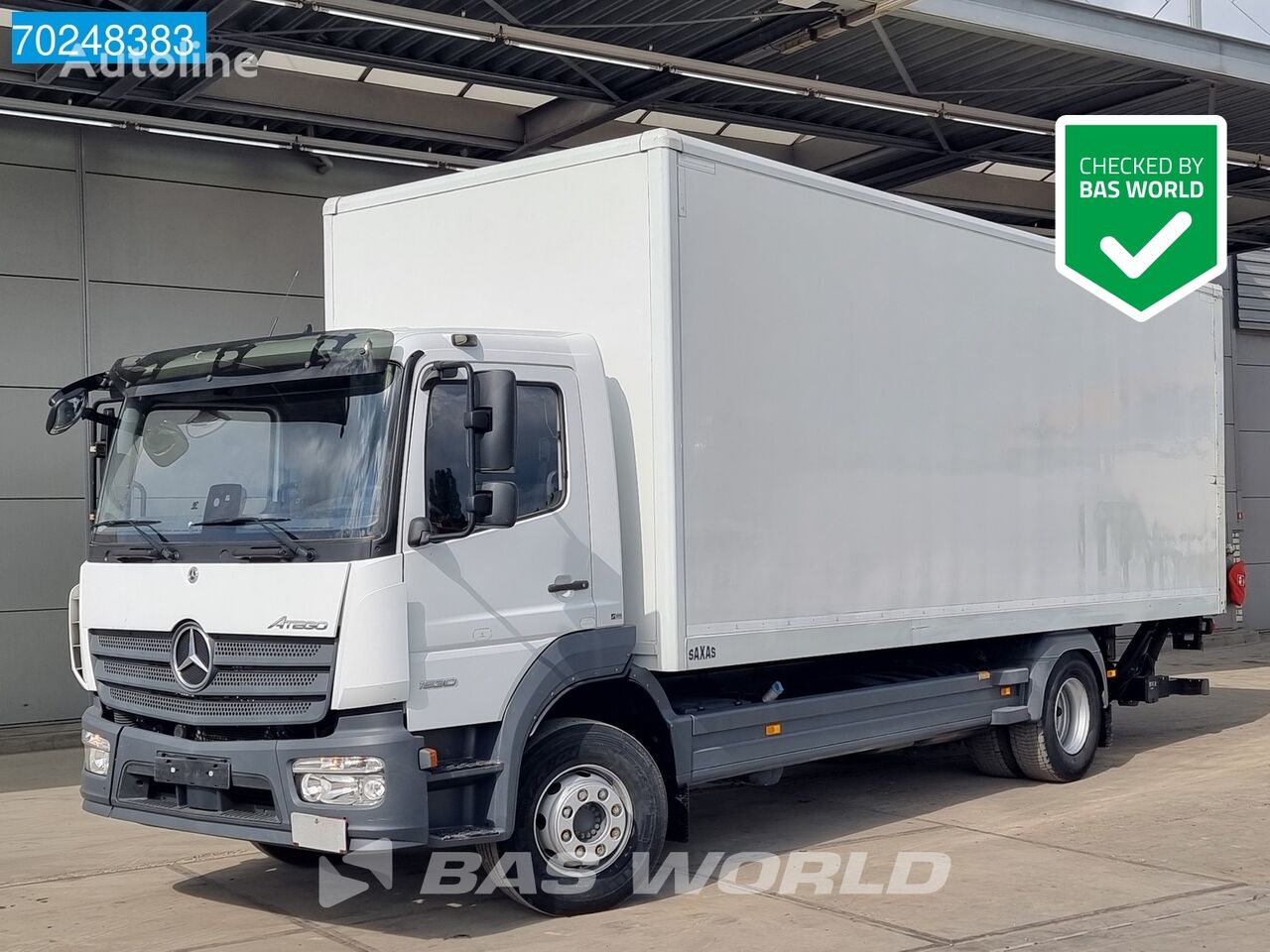 Mercedes-Benz Atego 1530 4X2 15 Tons Euro 6 Automatic LBW ClassicSpace box truck