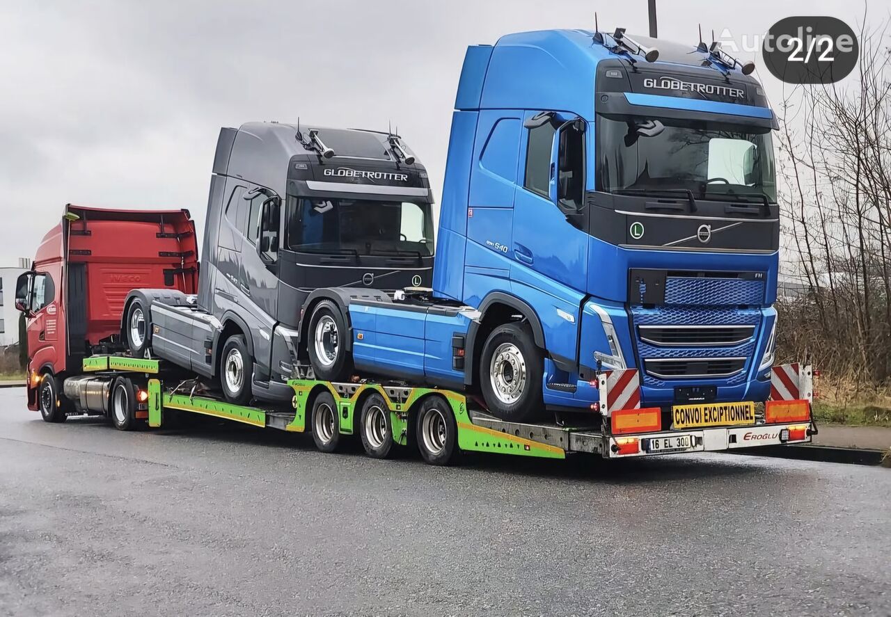 new Eroglu 3 Axles Truck Carrier  car transporter semi-trailer