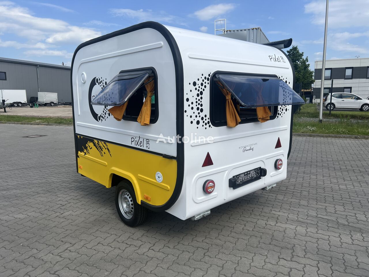 new Başkent Pixel230 caravan trailer