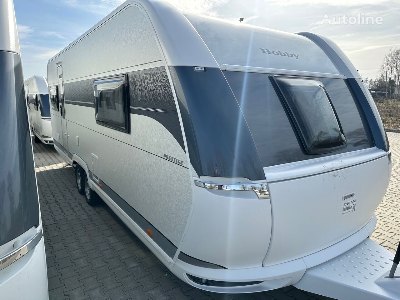 new Hobby 650 UFF  PRESTIGE caravan trailer