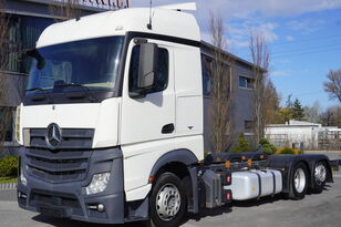 Mercedes-Benz Actros 2542 Low Deck 6×2 E6 / Chassis / third steering and lifti chassis truck