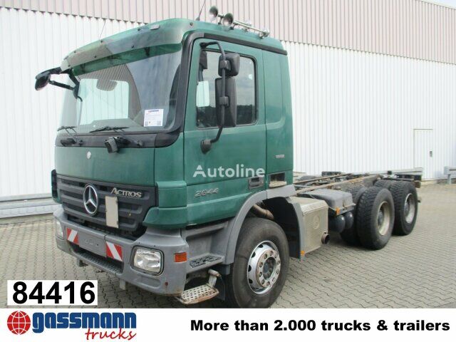 Mercedes-Benz Actros 2644 K 6x4 chassis truck