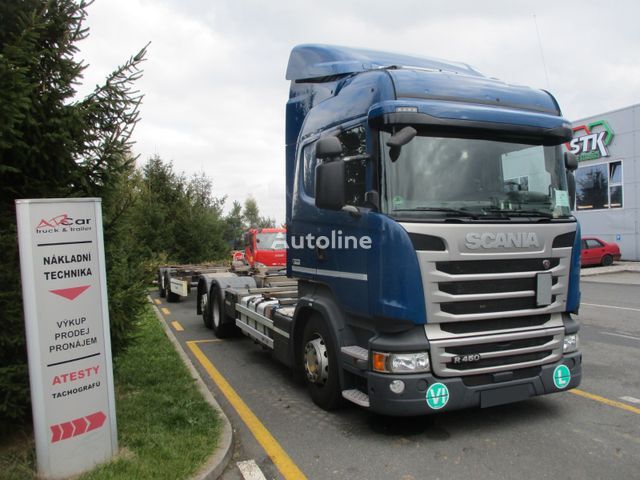 Scania R 450  chassis truck + chassis trailer