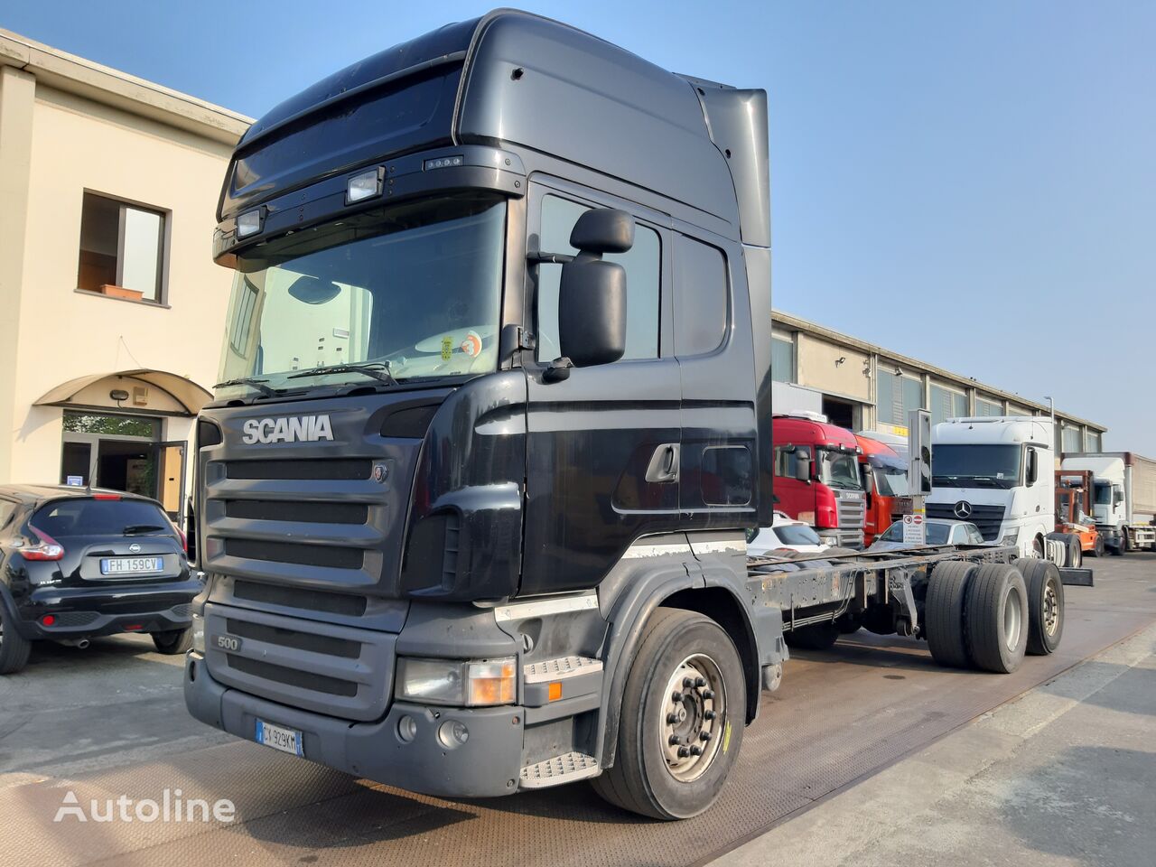 Scania R500 chassis truck
