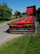 Nooteboom 20 40 hydraulic disc brakes container chassis semi-trailer