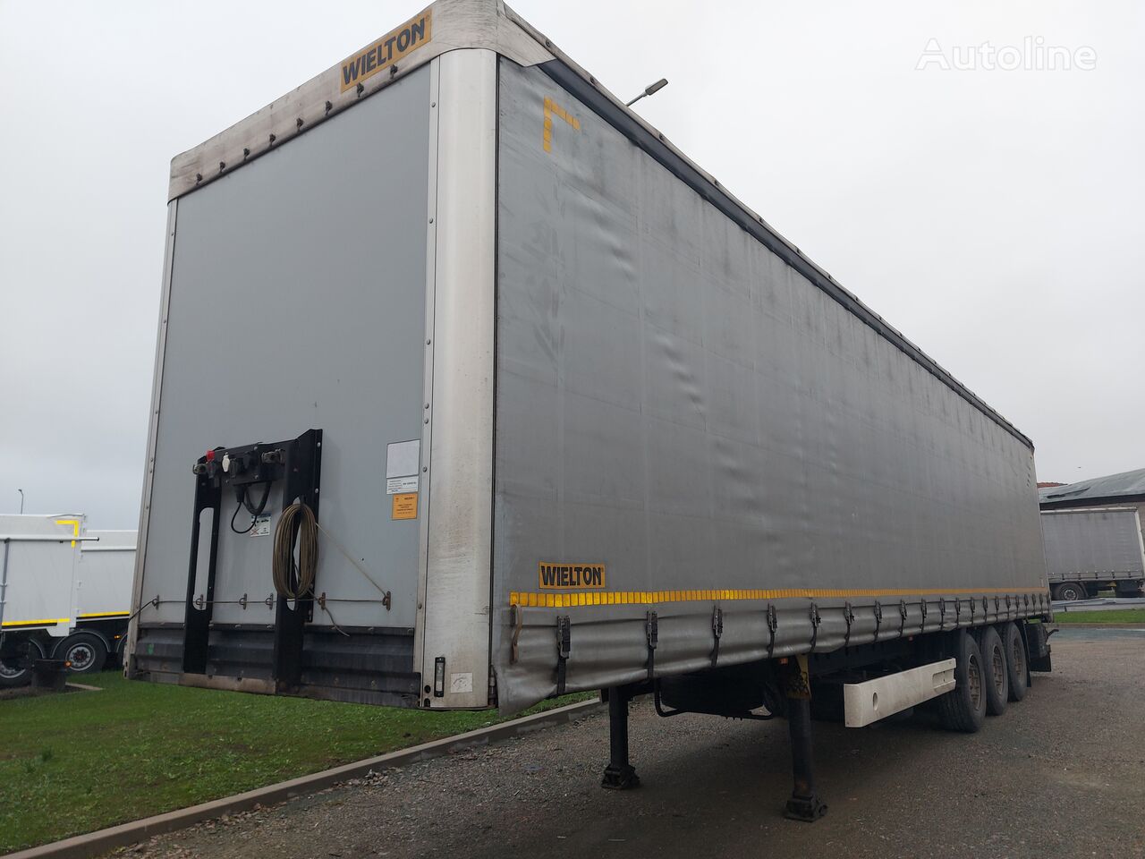 Wielton NS3 Prelata Standard 2016 curtain side semi-trailer