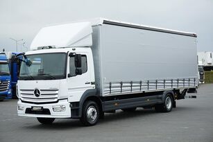 Mercedes-Benz ATEGO / 1221 / ACC / E 6 / FIRANKA + WINDA / 19 PALET curtainsider truck