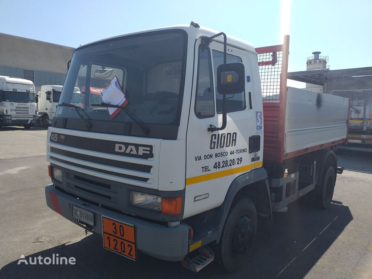 DAF AE 45 dump truck