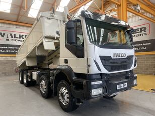 IVECO TRAKKER EURO 5, 8X4 ALUMINIUM INSULATED TIPPER – 2014 – GN14 SNY dump truck