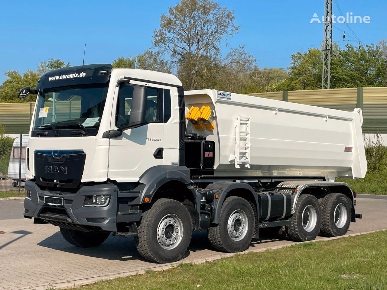 new MAN TGS 41.430 NEUES MODEL TG3 TM 16m / EURO 6 dump truck