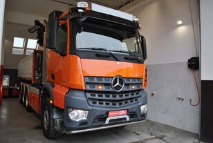 Mercedes-Benz Arocs 3248 Wywrotka Linowa Nopa HDS Żuraw Hydroburta dump truck