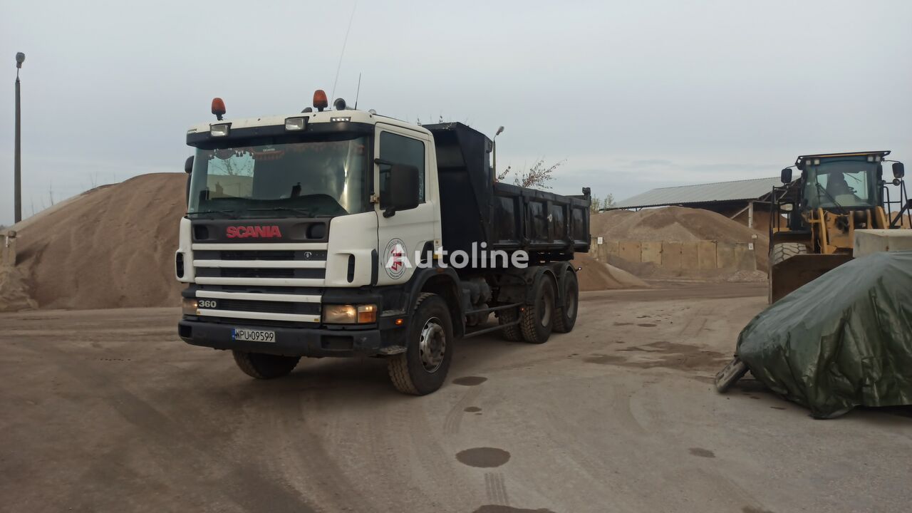 Scania 124 360C   dump truck