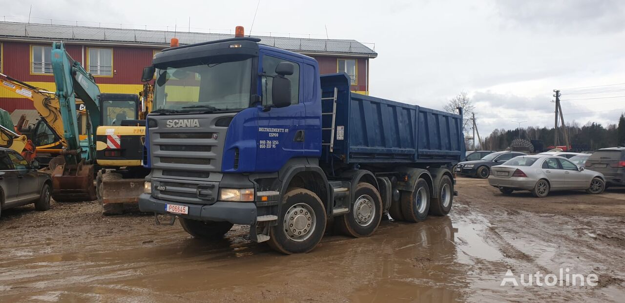 Scania R420 dump truck