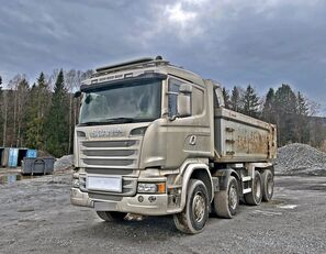 Scania R490 *8x4 *DUMPER *FULL STEEL *RETARDER *BIG AXLES *VIDEO dump truck