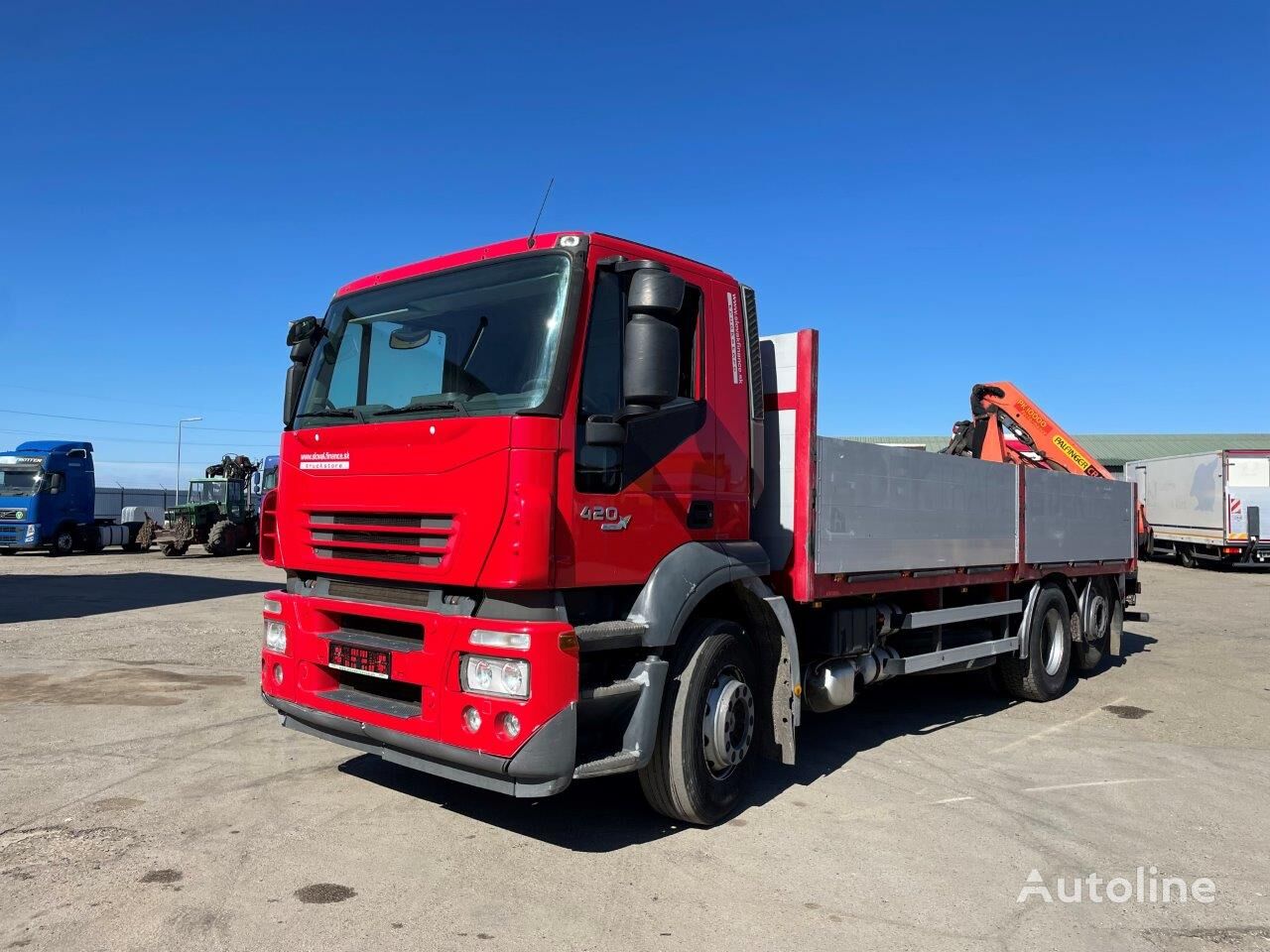 IVECO STRALIS  flatbed truck