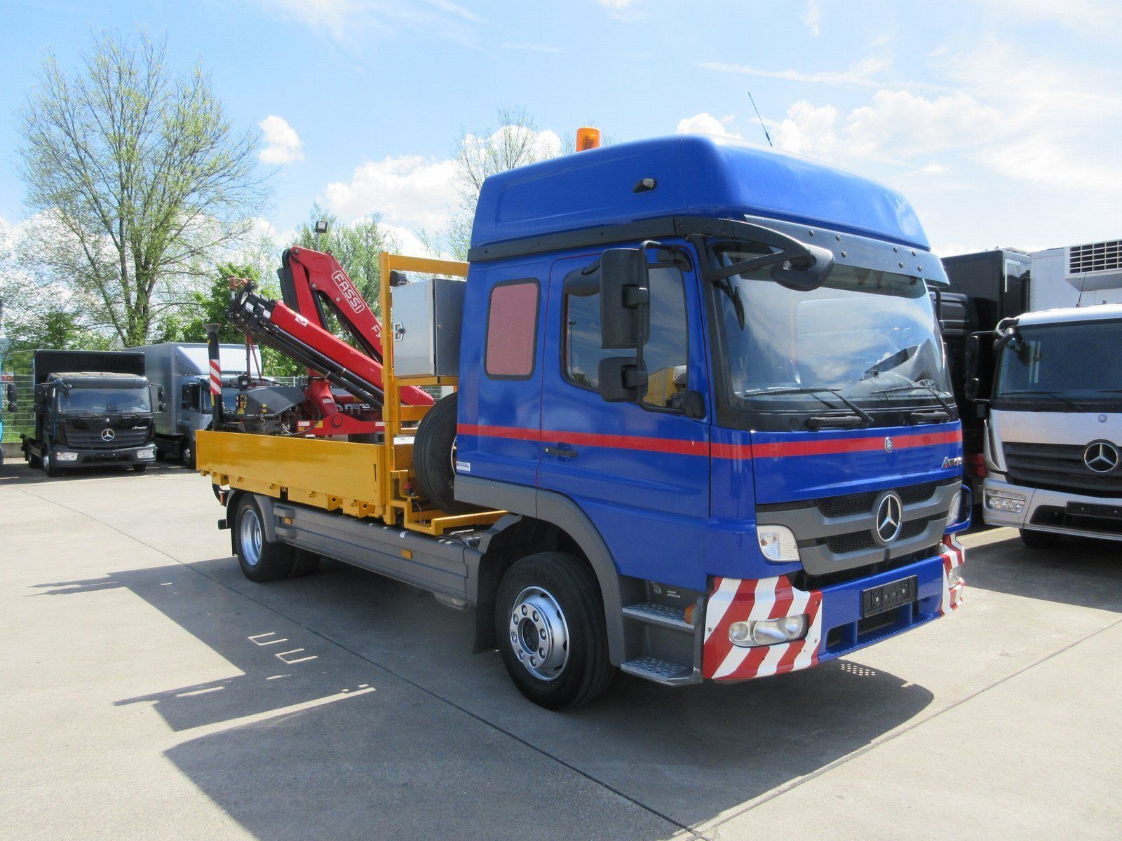 Mercedes-Benz ATEGO 1224 L  flatbed truck