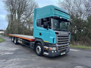 Scania R360 flatbed truck