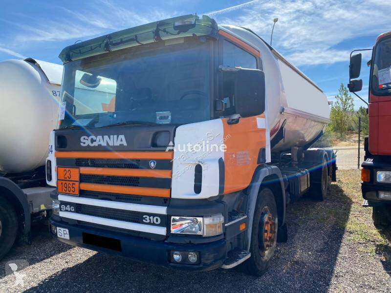 Scania P fuel truck