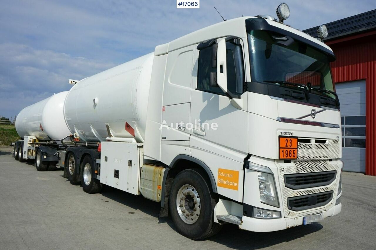 Volvo  FH 500  fuel truck + fuel tank trailer