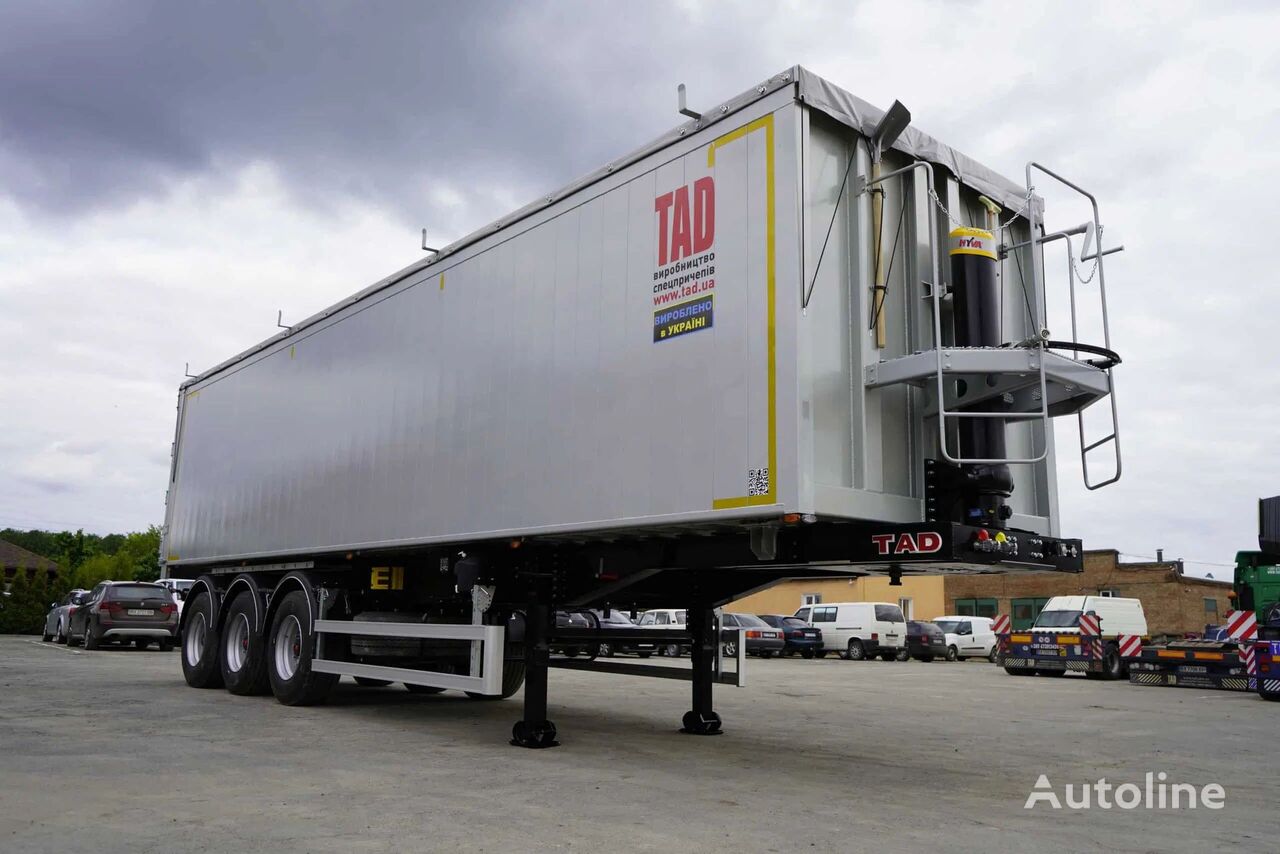 new TAD AGRO 55-3 grain semi-trailer