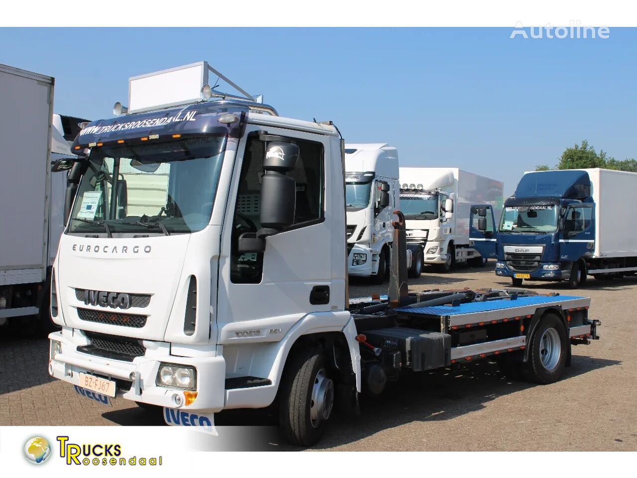IVECO Eurocargo 100e18 +EURO 5 + HOOK SYSTEM hook lift truck