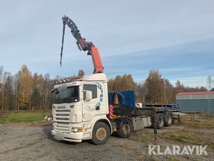 Scania R500 hook lift truck