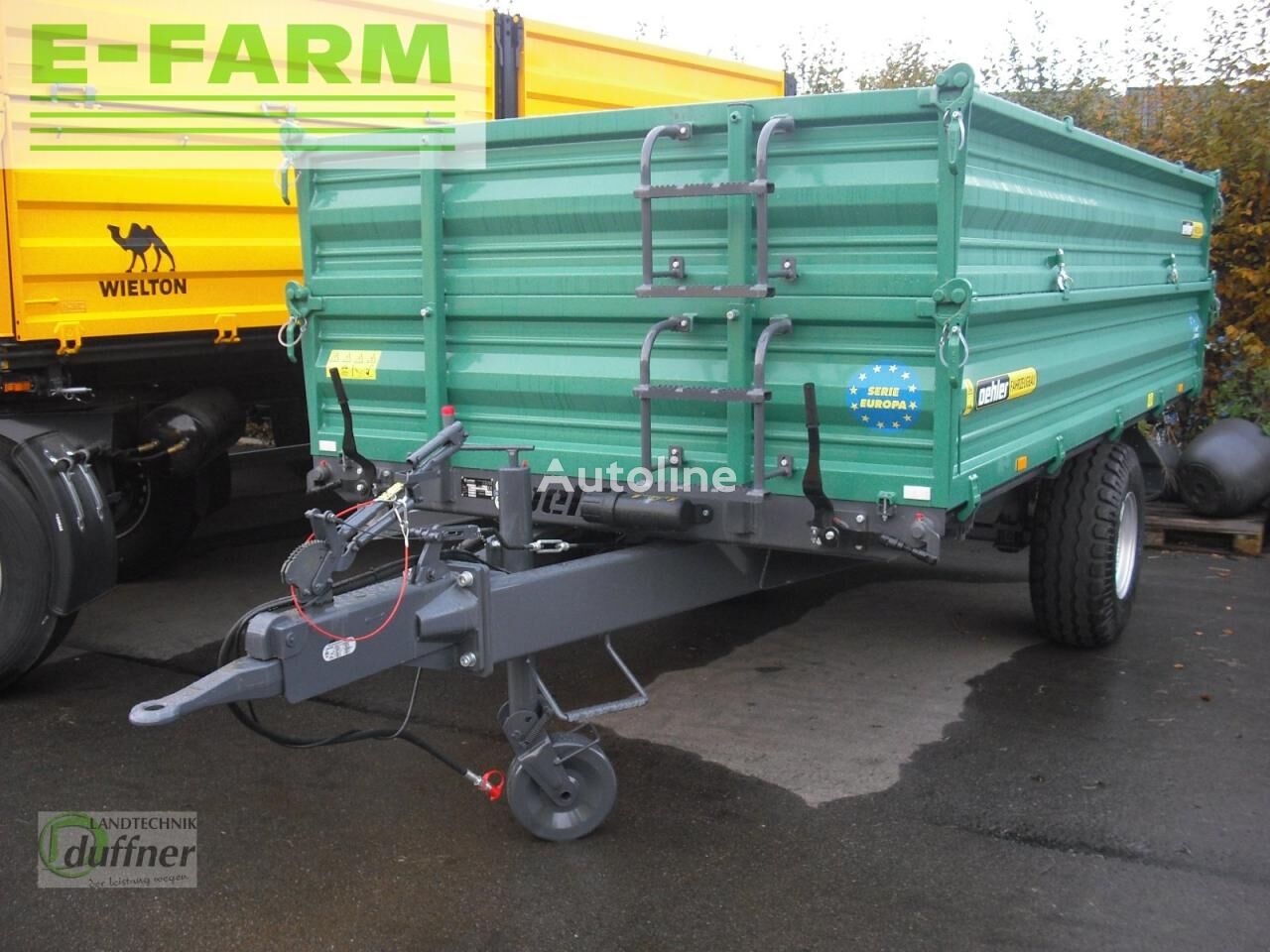 Oehler ol edk 60 platform trailer