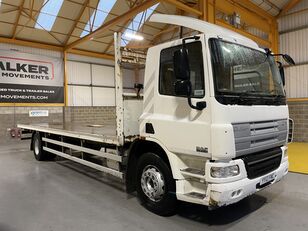 DAF CF65 EURO 5 4X2, 18 TONNE FLATBED – 2012 – YY12 FNC platform truck