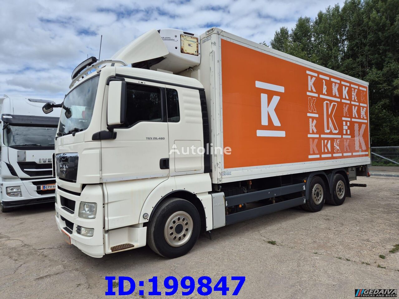 MAN TGX 26.480 6X2 Euro5 refrigerated truck