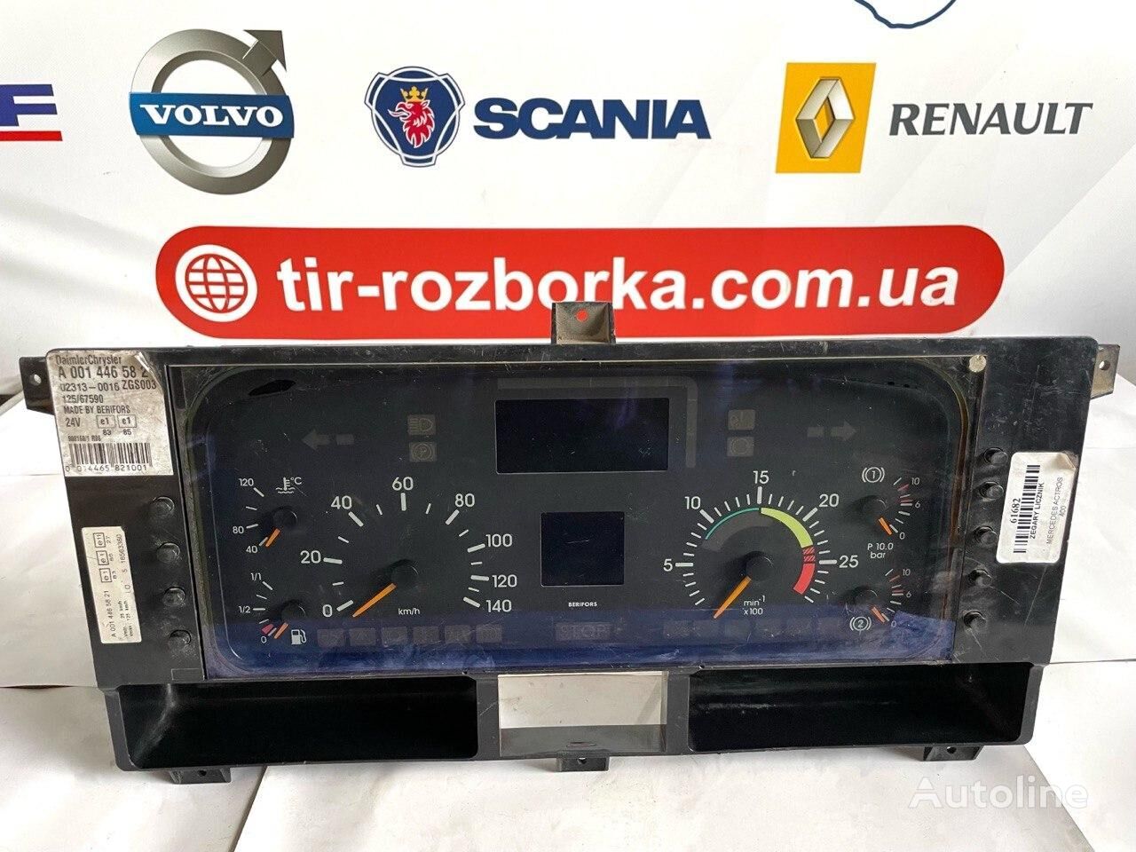 Mercedes-Benz Actros 0014465821 dashboard for truck tractor