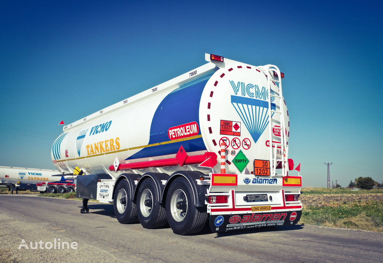 new Alamen ALUMINUM TANKER fuel tank semi-trailer