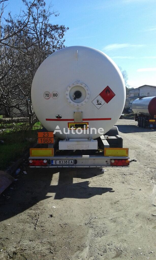 Acerbi 20 G 545 PA gas tank trailer