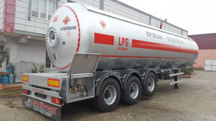 new DOĞUMAK 45m3 LPG SEMI TRAILER TANKER WITH SUN PROTECTION gas tank trailer