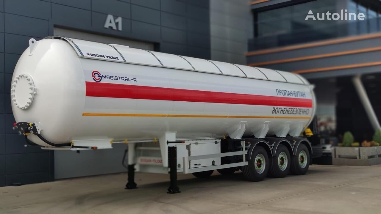 new Doğan Yıldız DYZ gas tank trailer