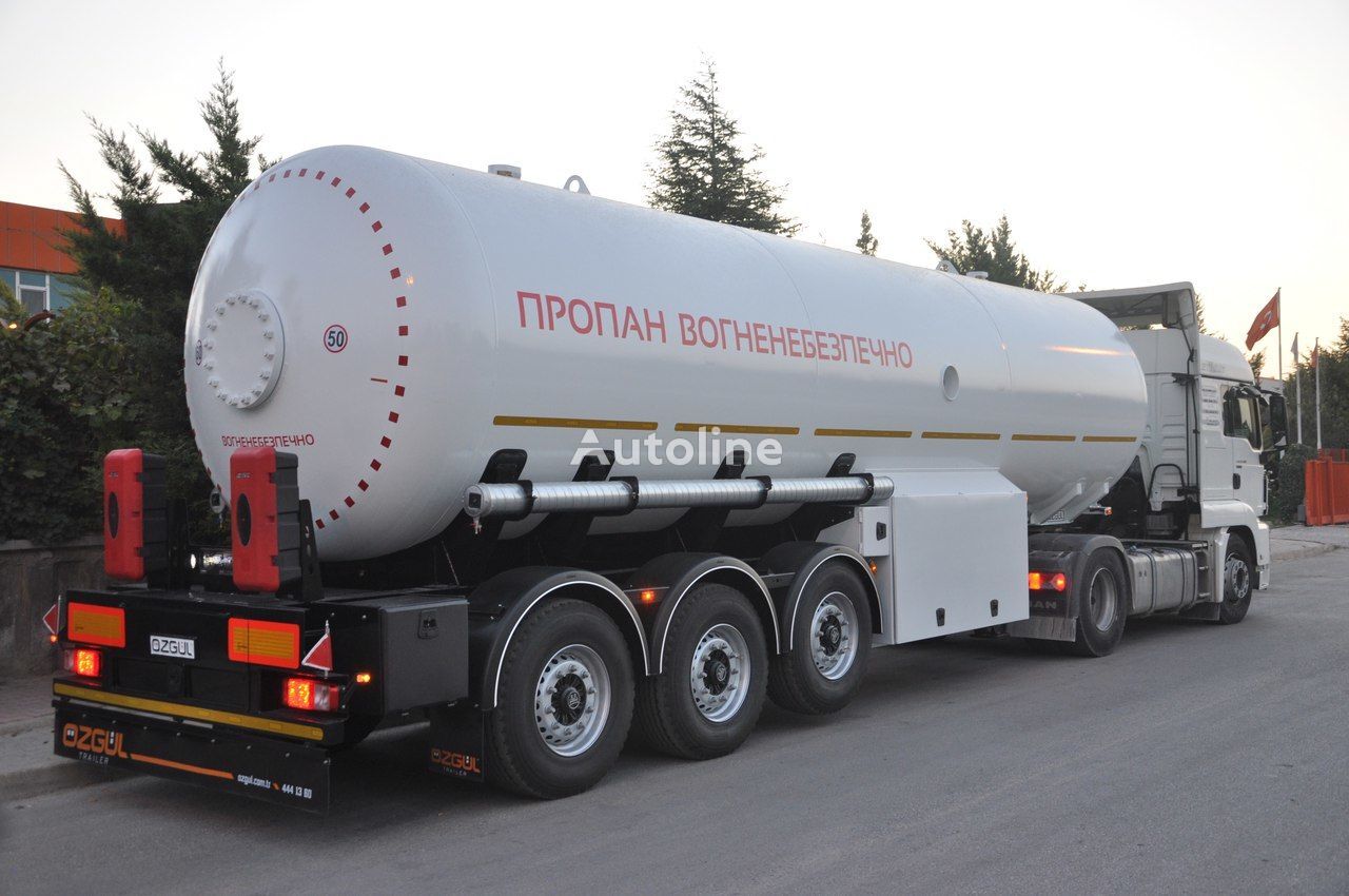 new Özgül LPG TANKER SEMI TRAILER  gas tank trailer