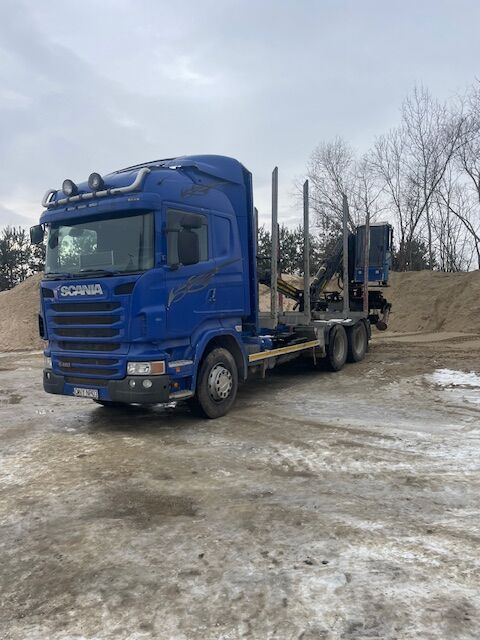 Scania R 480 timber truck