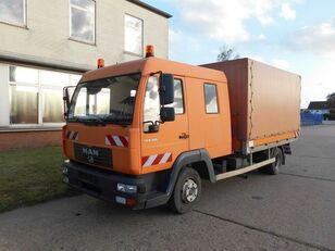 MAN 8.150 DoKa P + P tilt truck
