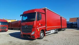 MERCEDES-BENZ Actros 1840 P+P+pótkocsi tilt truck + tilt trailer