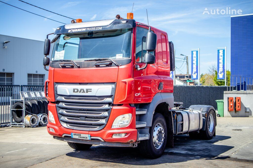 DAF CF480+56 ton+Intarder+hydr. truck tractor