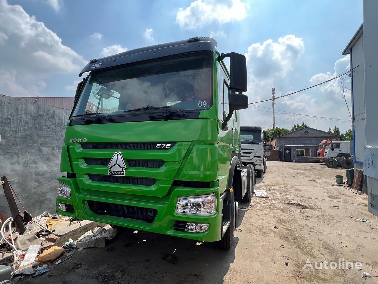 Howo HOWO used 371hp tractor truck with warranty for Africa truck tractor