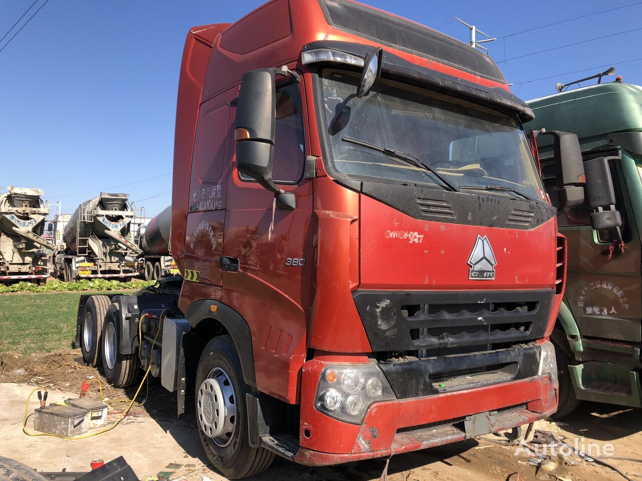 Howo Used tractor truck 375 truck tractor