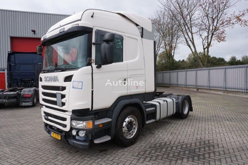 damaged Scania R450 / RUNNING / RETARDER / DOUBLE-TANK / AUTOMATIC / EURO-6 / 2 truck tractor